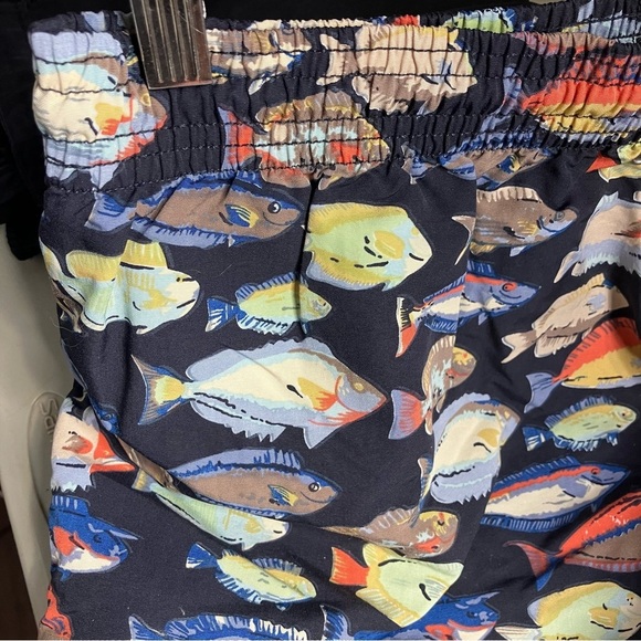 Tori Richard Honolulu swim trunks tropical fish size large pockets multicolored - Picture 5 of 8